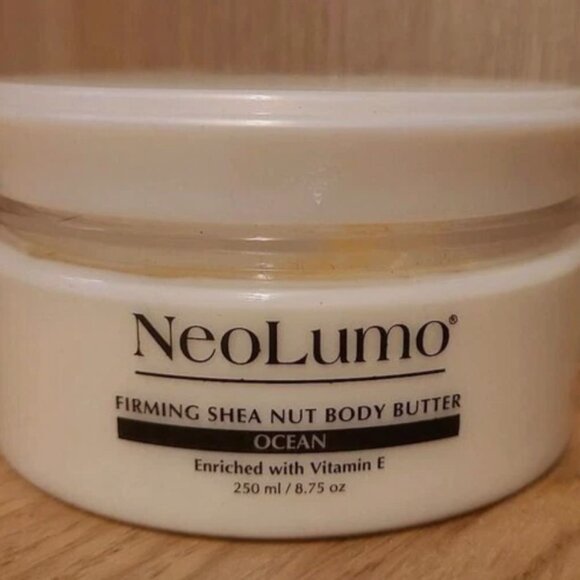 NEOLUMO FIRMING SHEA NUT BODY BUTTER OCEAN-VITAMIN E-8.75 oz / 250 ml NEW-SEALED - Picture 1 of 2